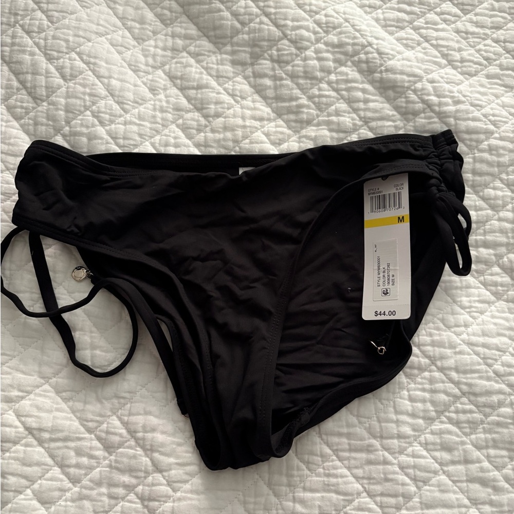 Anne Cole Black Bikini Bottom